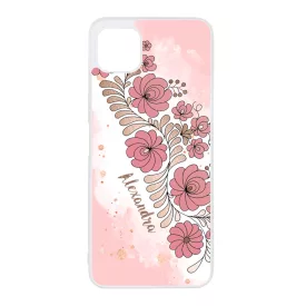 Kérd a neveddel - RoseGold Matyó magyar mintás hungarian folk Samsung Galaxy A03 tok