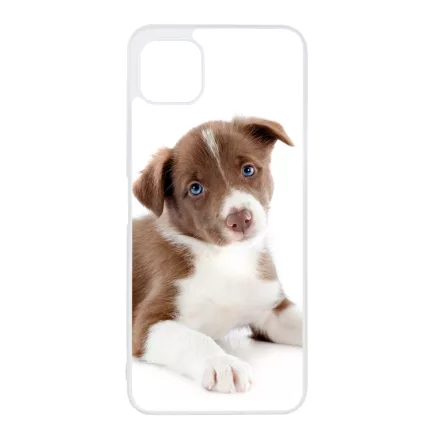 Édes Border Collie kölyök kutyus Samsung Galaxy A03 tok
