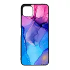 Blue Pink Gradient Ink kek rozsaszin marvanyos Samsung Galaxy A03 tok
