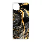 Luxury Golden Black marvanyos marvany mintas Samsung Galaxy A03 tok