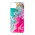 Pink gold Mixed Inks arany mintas marvanyos Samsung Galaxy A03 tok