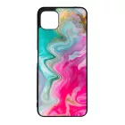 Pink gold Mixed Inks arany mintas marvanyos Samsung Galaxy A03 tok