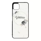 marble marvany mintas Rozsa viragos Samsung Galaxy A03 tok