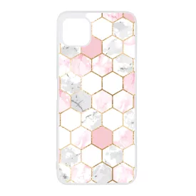 Geometric Rose Gold marvanyos marvany mintas Samsung Galaxy A03 tok