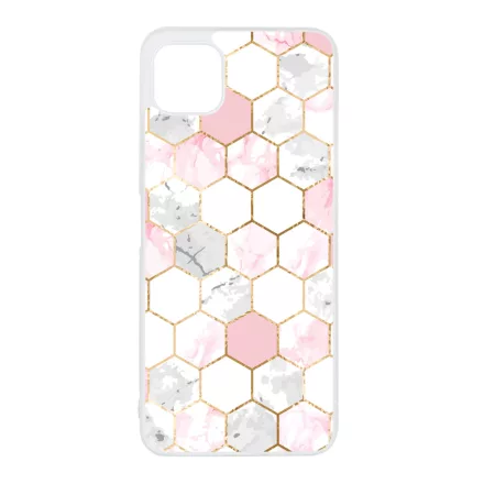 Geometric Rose Gold marvanyos marvany mintas Samsung Galaxy A03 tok