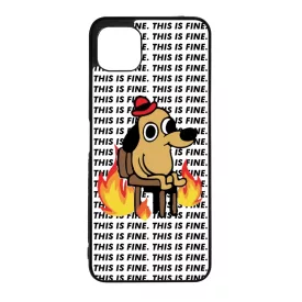 This is fine DOG kutyas meme Samsung Galaxy A03 tok