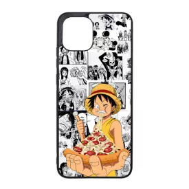 Monkey D Luffy Pizza - One Piece Samsung Galaxy A03 tok