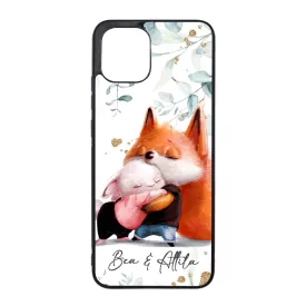 Kerd a neveddel - Nyuszi es Roka - osz Samsung Galaxy A03 tok