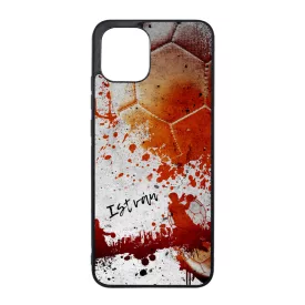 Kerd a neveddel RED kezilabda mintas Samsung Galaxy A03 tok