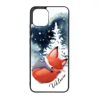 Tündéri róka - Téli mintás Samsung Galaxy A03 tok