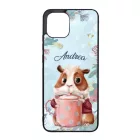 Kakaós hörcsög - Téli mintás Samsung Galaxy A03 tok