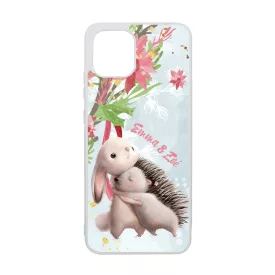 Nyuszi és Süni - Téli mintás Samsung Galaxy A03 tok