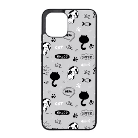 Mrrr Cuki Cica mintás Samsung Galaxy A03 tok