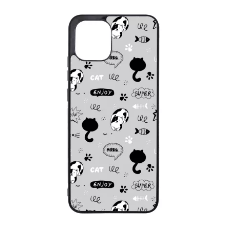 Mrrr Cuki Cica mintás Samsung Galaxy A03 tok