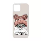 Cuki sapkás cica Samsung Galaxy A03 tok