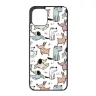 Tündéri rajzolt kutya mintás Samsung Galaxy A03 tok