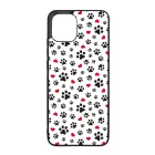 Szívecskés kutya mancs mintás Samsung Galaxy A03 tok