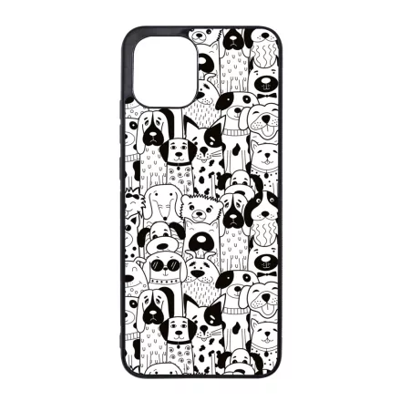 Aranyos kutya mintás Samsung Galaxy A03 tok