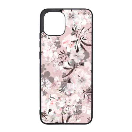 Puderpink tavaszi viragos Samsung Galaxy A03 tok