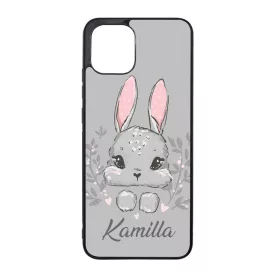 Kerd a neveddel Nyuszika Samsung Galaxy A03 tok