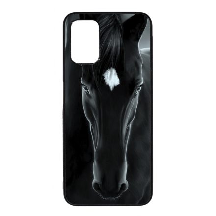 lovas fekete ló Samsung Galaxy A03s tok