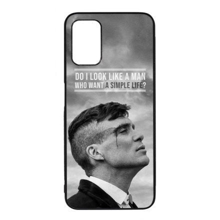Tommy Shelby simple life idezet peaky blinders Samsung Galaxy A03s tok