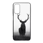 szarvas szarvasos agancs őszi fehér Samsung Galaxy A04s tok