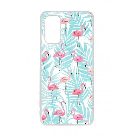 Flamingo Pálmafa nyár Samsung Galaxy A04s tok