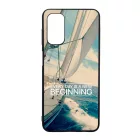 Minden nap egy új kezdet vitorlás tenger nyár Samsung Galaxy A04s tok