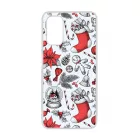 téli karácsonyi mintás textúra Samsung Galaxy A04s tok