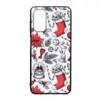 téli karácsonyi mintás textúra Samsung Galaxy A04s tok