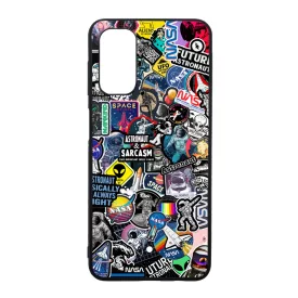 NASA matricabomba astronaut űrhajós stickerbomb Samsung Galaxy A04s tok