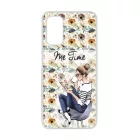 Én időm csajos őszi mintás Samsung Galaxy A04s tok