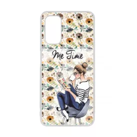 Én időm csajos őszi mintás Samsung Galaxy A04s tok