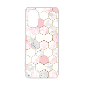 Geometric Rose Gold marvanyos marvany mintas Samsung Galaxy A04s tok