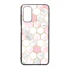 Geometric Rose Gold marvanyos marvany mintas Samsung Galaxy A04s tok