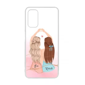 BFF Heart Best Friends forever legjobb baratnos Samsung Galaxy A04s tok