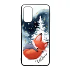 Tündéri róka - Téli mintás Samsung Galaxy A04s tok