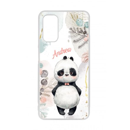 Édes kis Panda - Téli mintás Samsung Galaxy A04s tok
