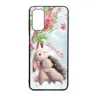 Nyuszi és Süni - Téli mintás Samsung Galaxy A04s tok