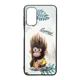 Kávés Maki - Téli mintás Samsung Galaxy A04s tok