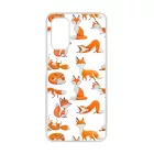 Rajzolt Róka mintás Samsung Galaxy A04s tok