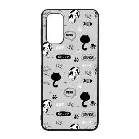 Mrrr Cuki Cica mintás Samsung Galaxy A04s tok