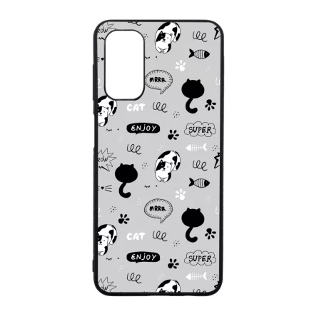 Mrrr Cuki Cica mintás Samsung Galaxy A04s tok