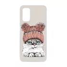 Cuki sapkás cica Samsung Galaxy A04s tok