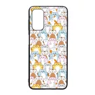Tündéri Kawaii cica mintás Samsung Galaxy A04s tok