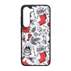 téli karácsonyi mintás textúra Samsung Galaxy A05s tok