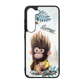 Kávés Maki - Téli mintás Samsung Galaxy A05s tok