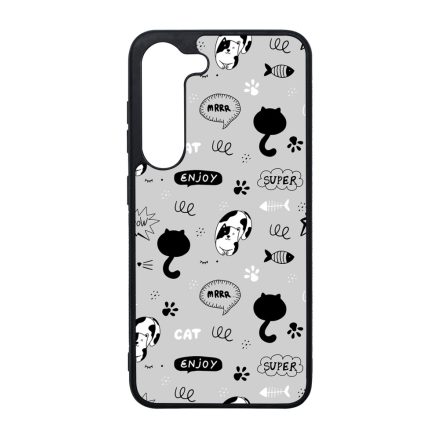 Mrrr Cuki Cica mintás Samsung Galaxy A05s tok