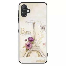 vintage párizs párizsi eiffel torony tornyos Samsung Galaxy A06 tok